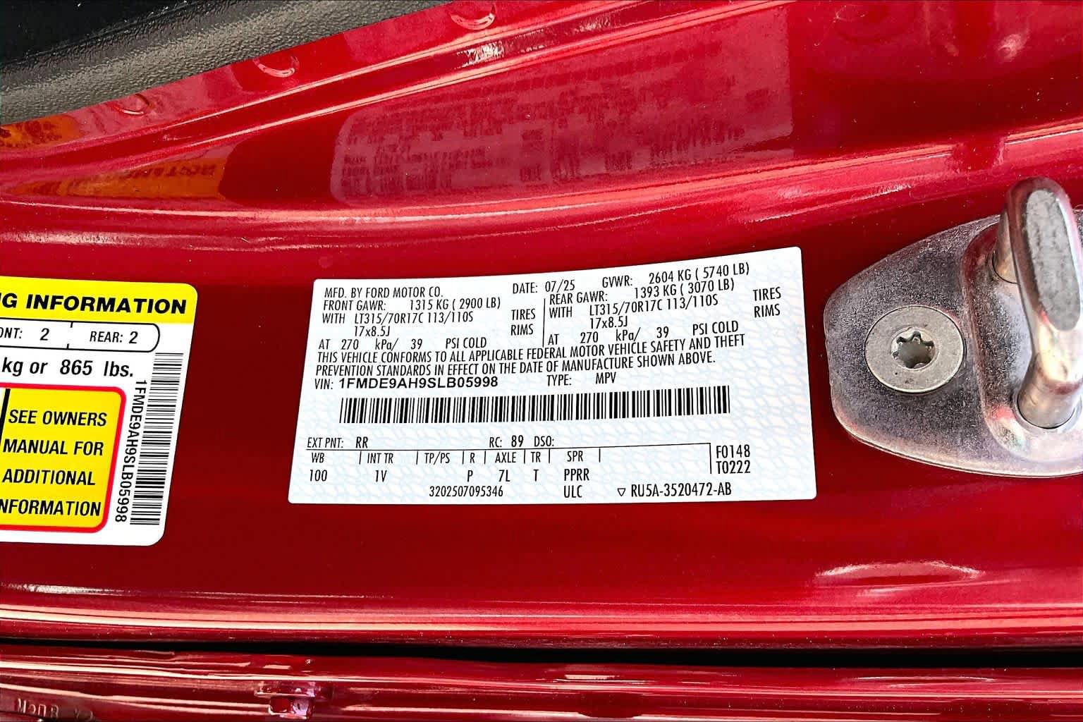 Certified 2025 Ford Bronco Badlands AWD/4WD image 34
