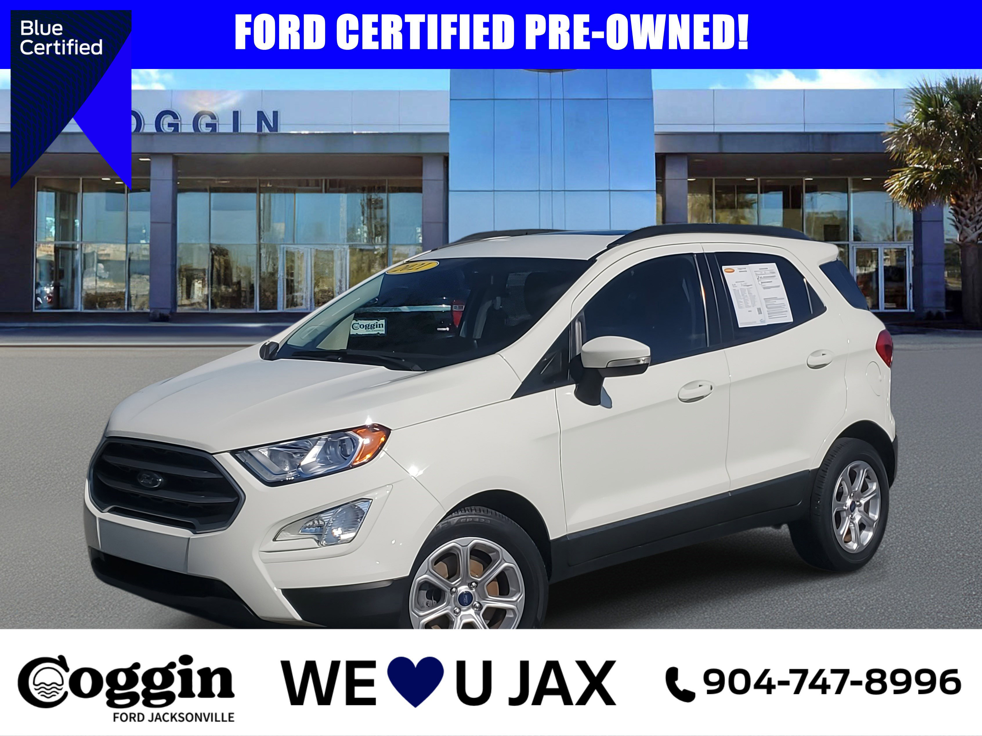 Certified 2021 Ford EcoSport SE