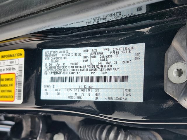 Certified 2023 Ford Ranger Lariat AWD/4WD image 33