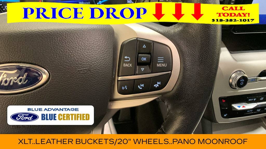 Certified 2022 Ford Explorer XLT w/ Equipment Group 202A AWD/4WD image 35