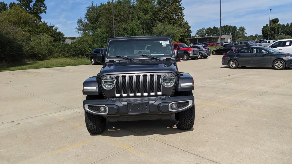 Used 2019 Jeep Wrangler Unlimited Sahara w/ Uconnect 4C Nav & Sound Group AWD/4WD image 8