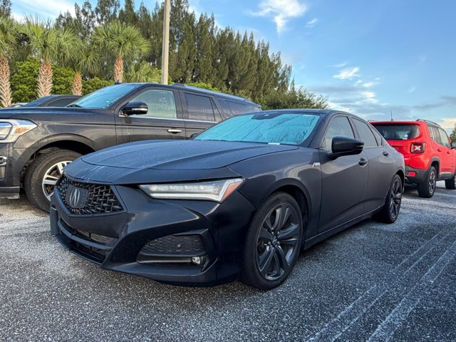Used 2023 Acura TLX w/ A-SPEC Package AWD/4WD image 3