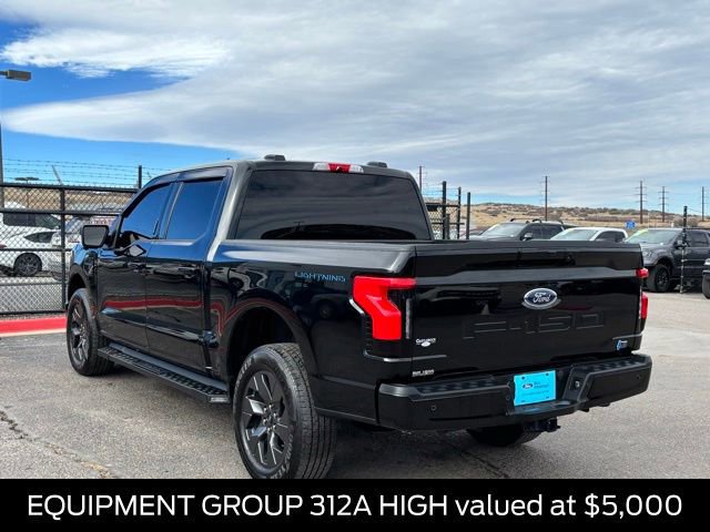 Certified 2023 Ford F150 Lightning XLT w/ Equipment Group 312A High image 3