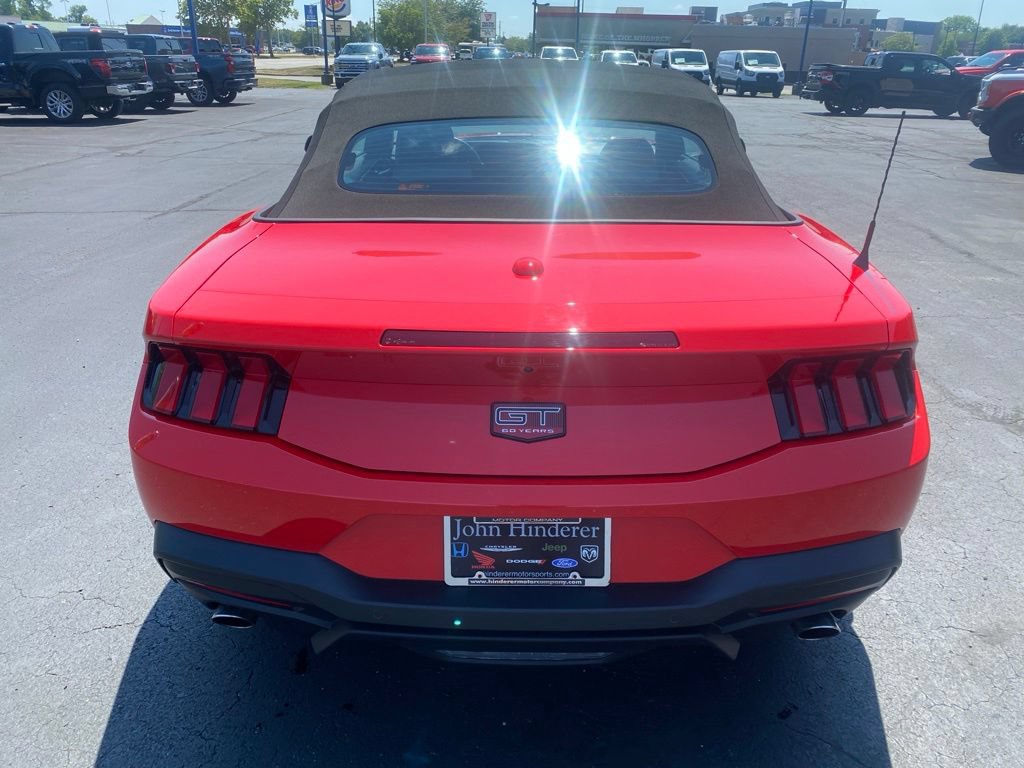 Certified 2025 Ford Mustang GT Premium w/ 60th Anniversary Package RWD image 4