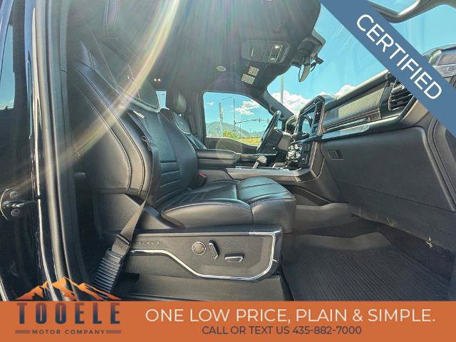 Certified 2022 Ford F150 Platinum w/ Equipment Group 701A High AWD/4WD image 36