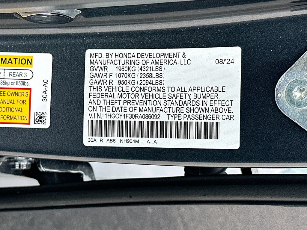 Used 2024 Honda Accord EX image 27