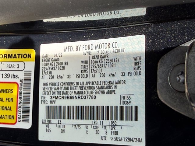 Certified 2022 Ford Bronco Sport Big Bend AWD/4WD image 30