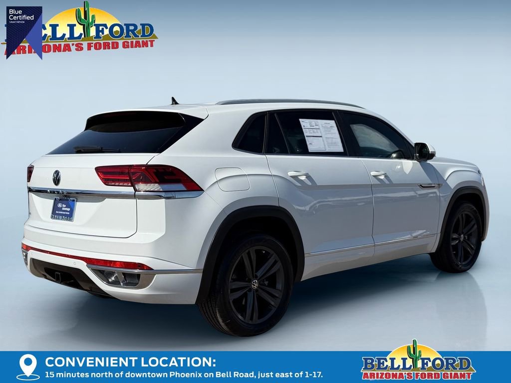 Used 2021 Volkswagen Atlas Cross Sport SE w/ V6 Towing Package FWD image 3
