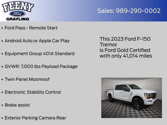 Certified 2023 Ford F150 Tremor AWD/4WD image 9