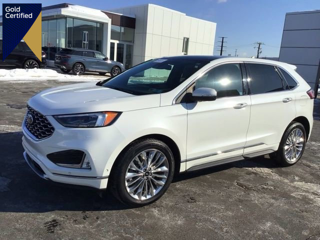 Certified 2022 Ford Edge Titanium w/ Equipment Group 301A AWD/4WD image 1