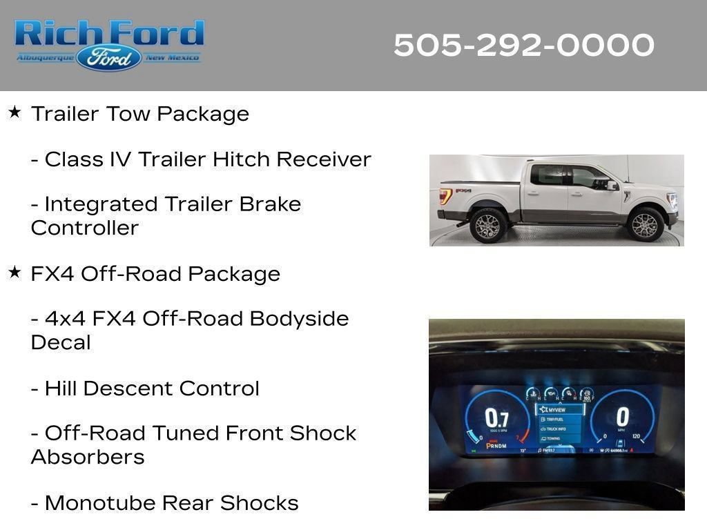 Certified 2023 Ford F150 King Ranch w/ Equipment Group 601A High AWD/4WD image 20
