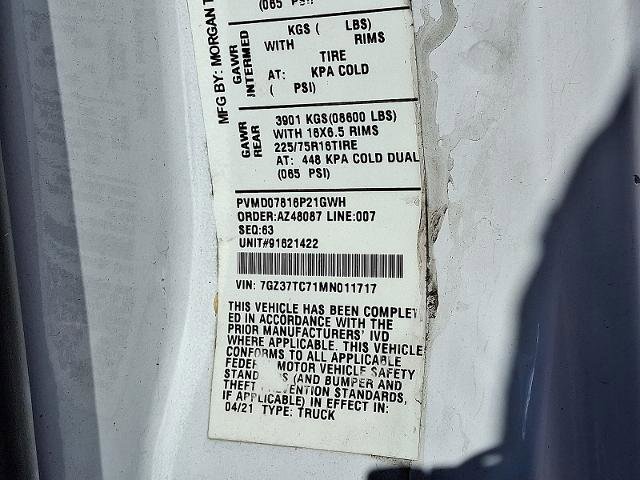 Used 2021 GMC Savana 3500 Extended w/ Power Convenience Package image 22