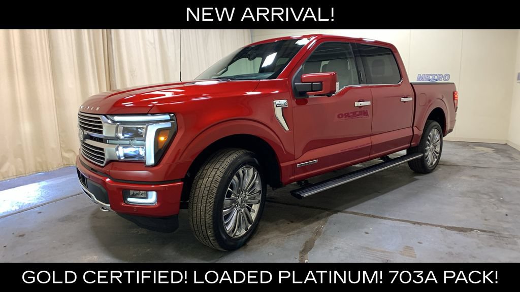 Certified 2024 Ford F150 Platinum w/ Equipment Group 703A Plus AWD/4WD image 52