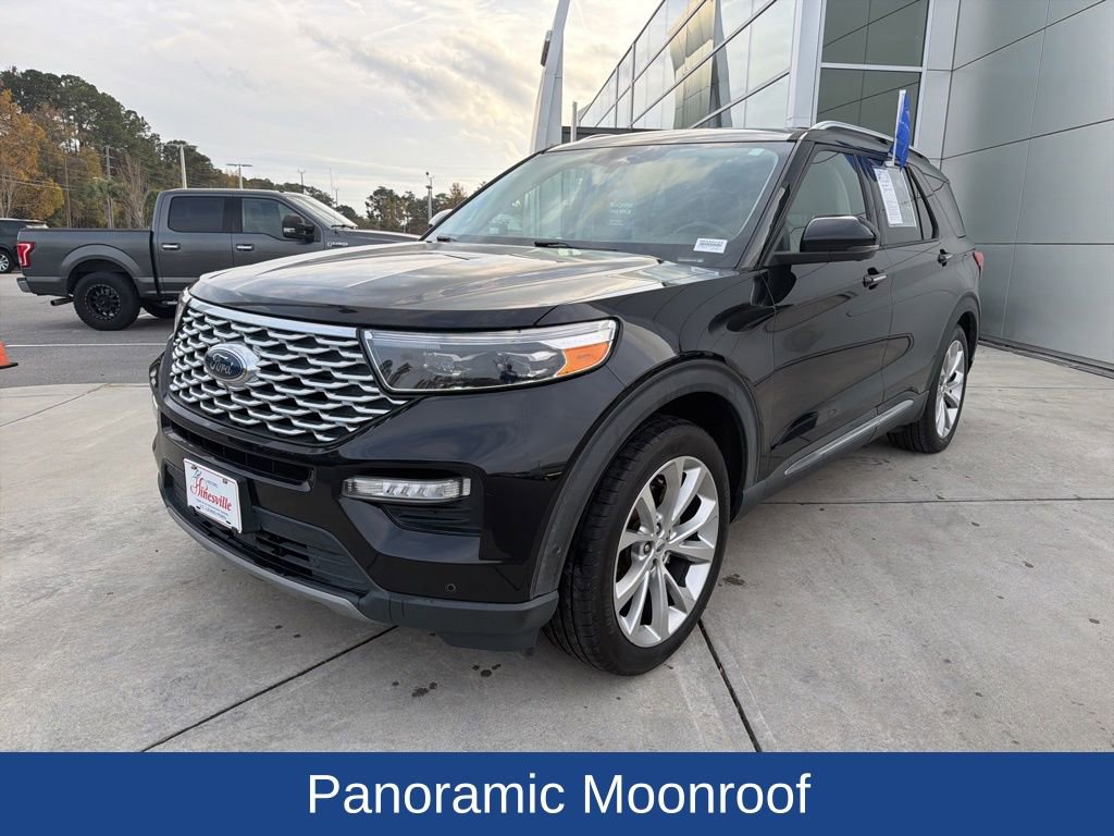 Certified 2021 Ford Explorer Platinum w/ Premium Technology Package image 3