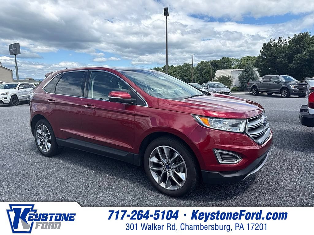 Certified 2017 Ford Edge Titanium w/ Equipment Group 301A