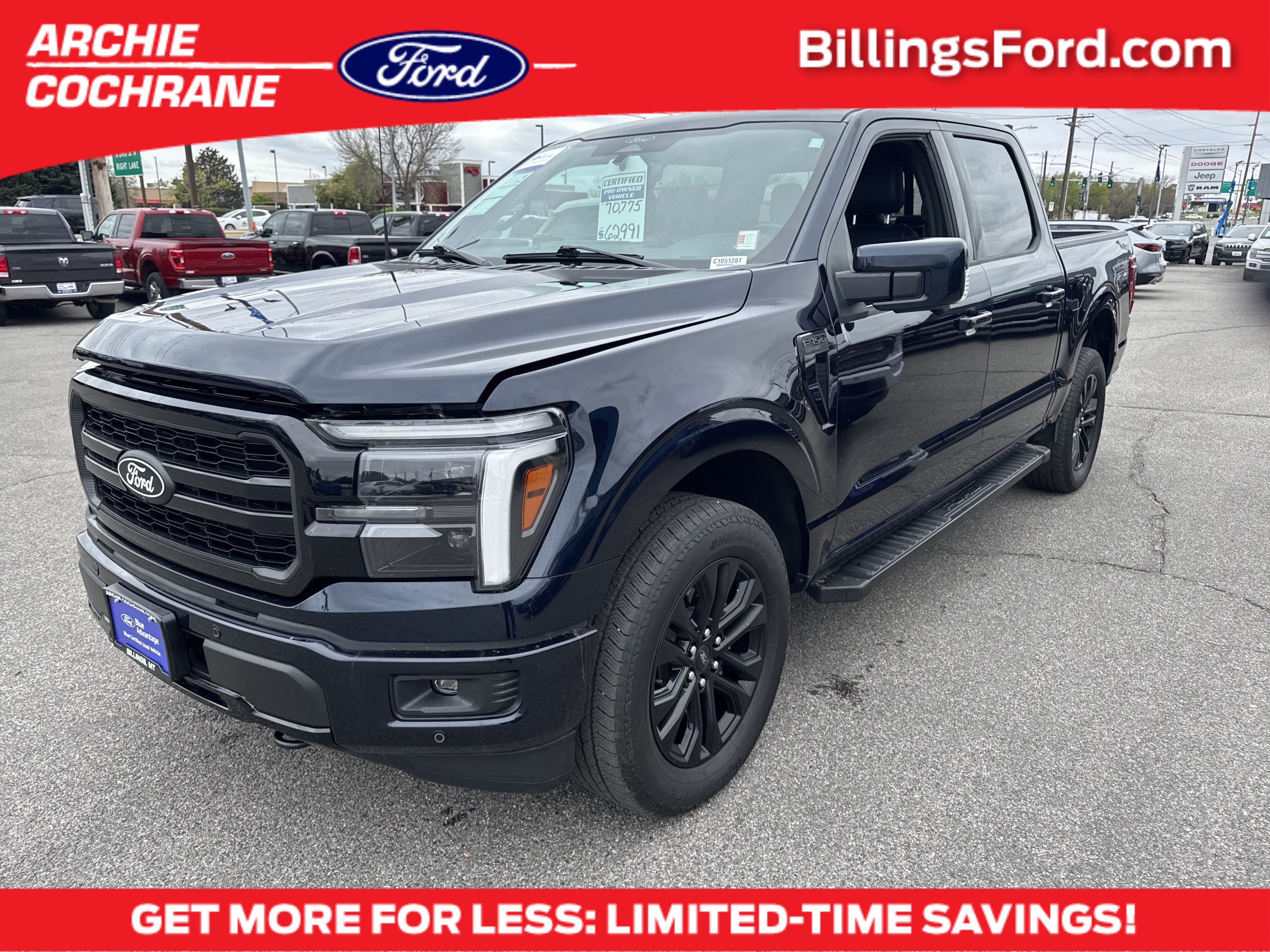Certified 2025 Ford F150 Lariat