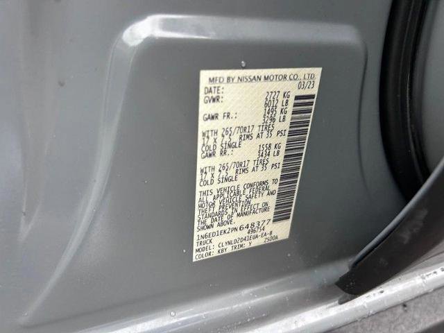 Used 2023 Nissan Frontier PRO-4X w/ Pro-4X Premium Package image 23