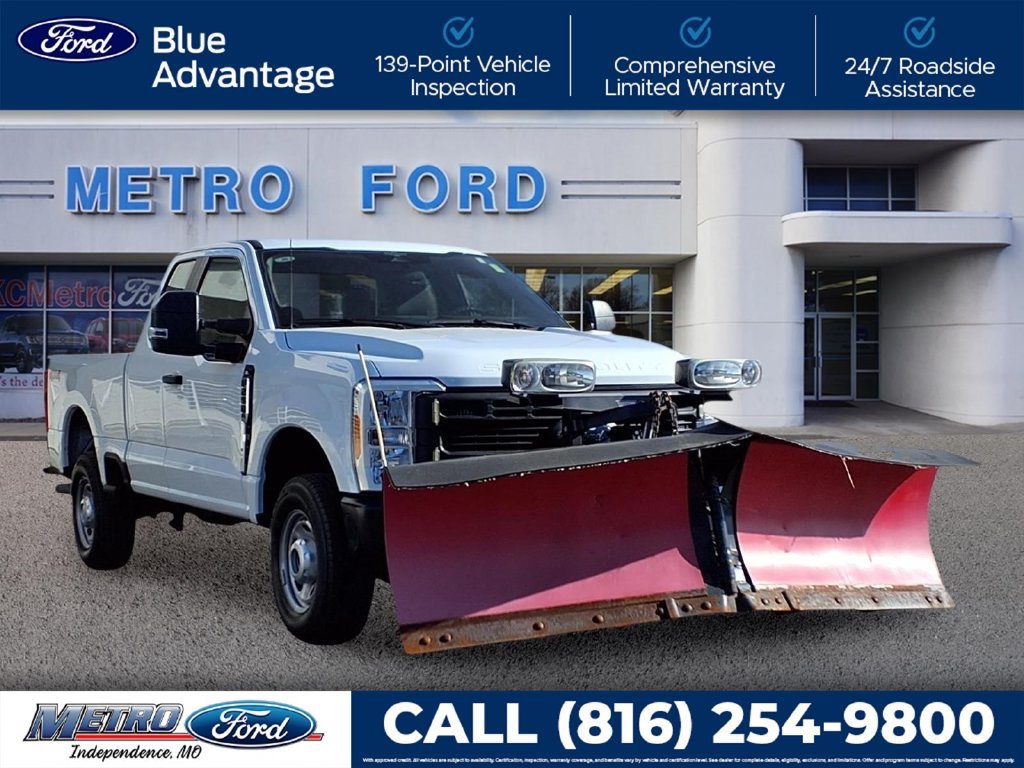 Certified 2023 Ford F250 XL w/ Snow Plow/Camper Package