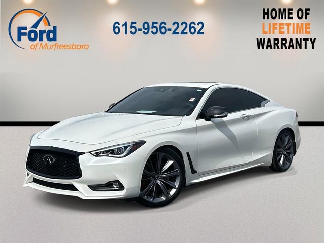 Used 2022 INFINITI Q60 Red Sport 400 w/ Carbon Fiber Package