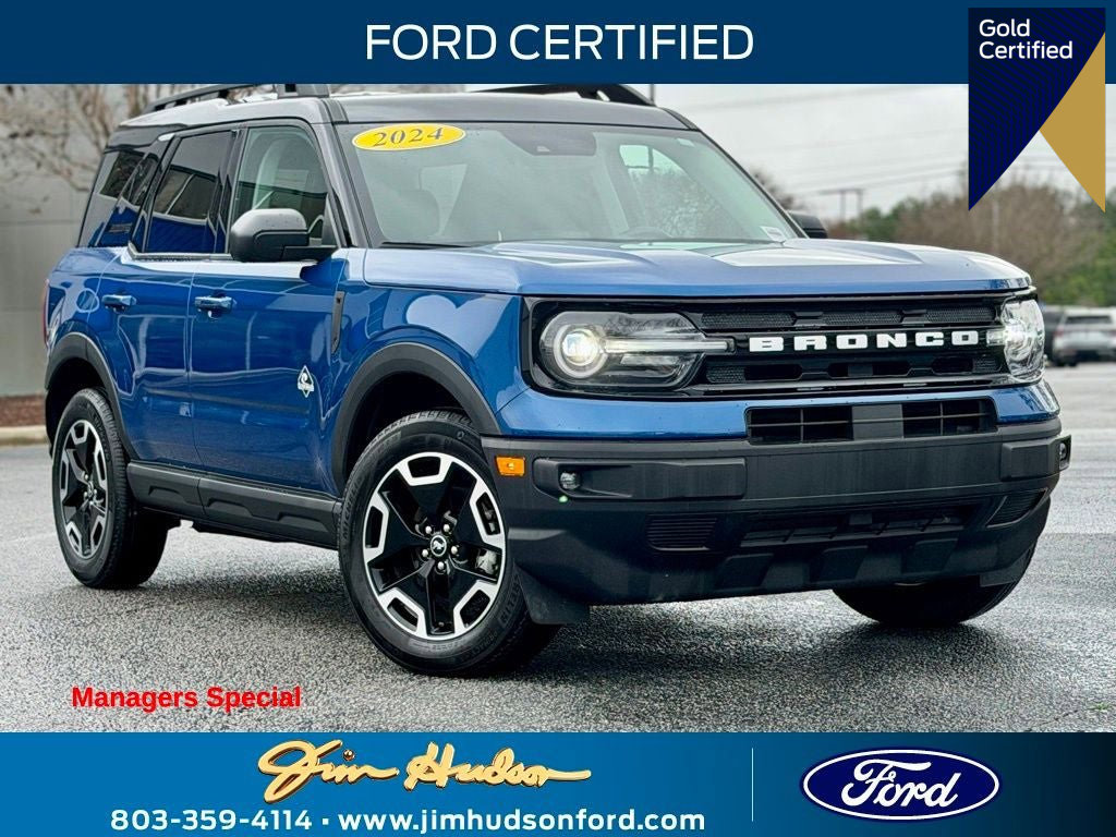 Certified 2024 Ford Bronco Sport Outer Banks w/ Tech Package