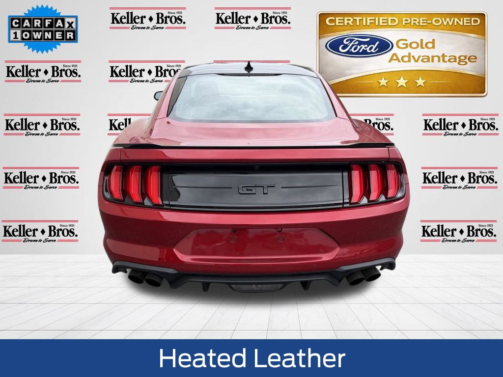 Certified 2021 Ford Mustang GT Premium w/ Carbon Sport Interior Package RWD image 3