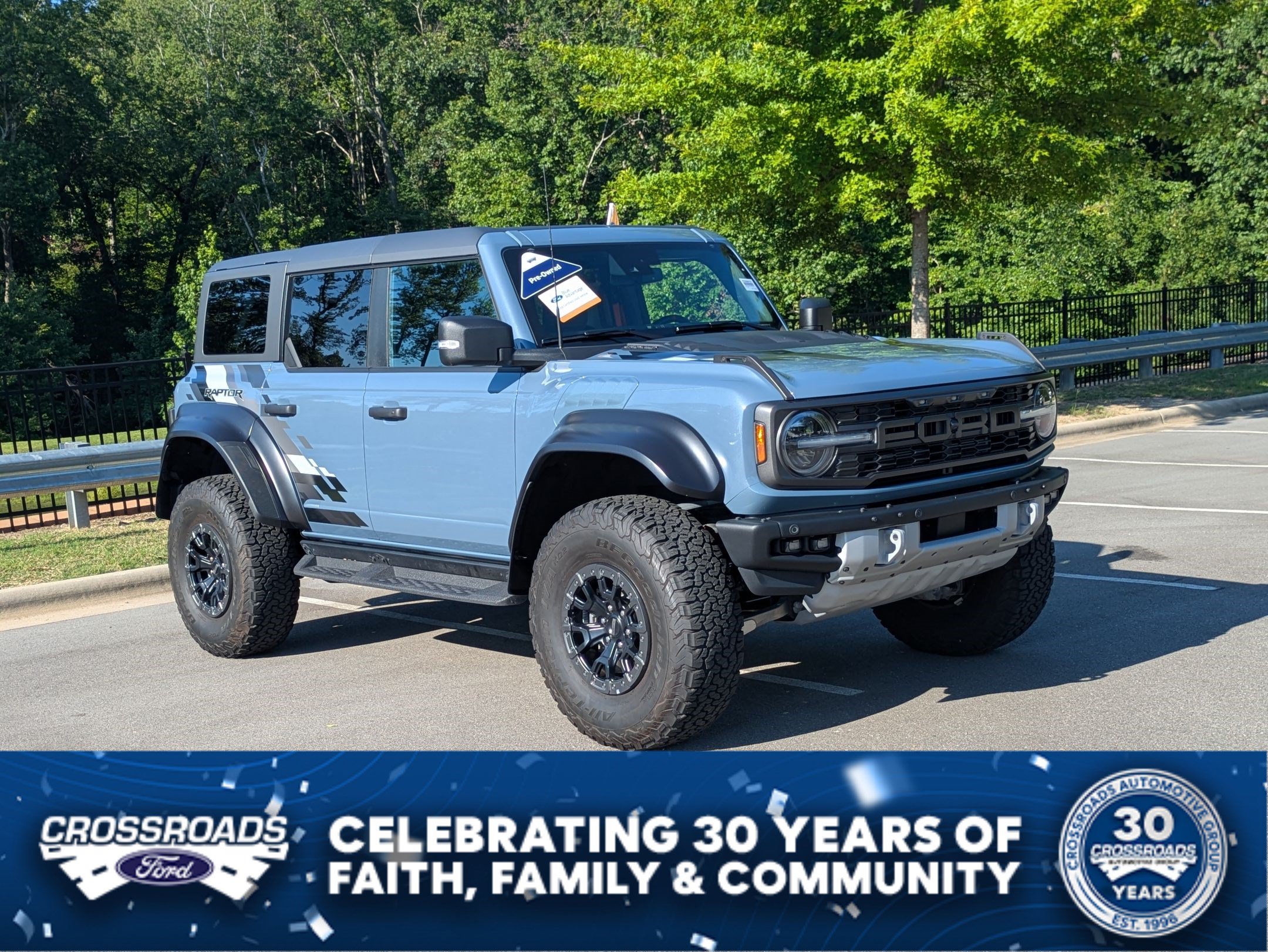 Certified 2023 Ford Bronco Raptor AWD/4WD image 1