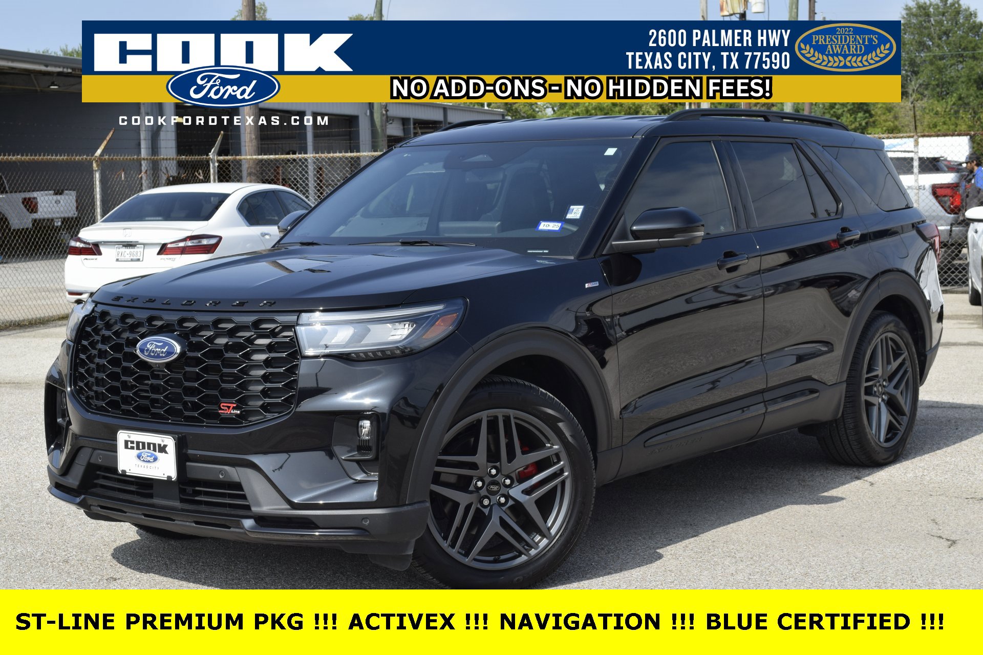 Certified 2025 Ford Explorer ST-Line w/ Premium Package