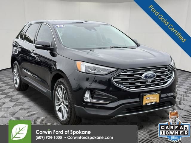 Certified 2024 Ford Edge Titanium w/ Equipment Group 301A AWD/4WD image 1
