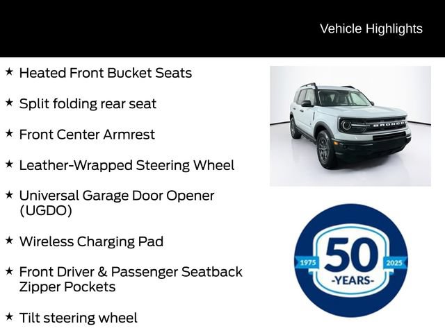 Certified 2023 Ford Bronco Sport Big Bend w/ Convenience Package AWD/4WD image 16