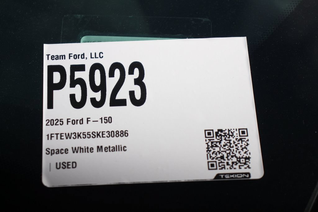 Certified 2025 Ford F150 XLT w/ Equipment Group 301A Standard RWD image 30