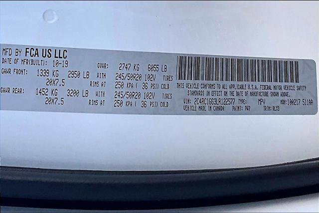 Used 2020 Chrysler Pacifica Limited w/ Advanced Safetytec Group image 39