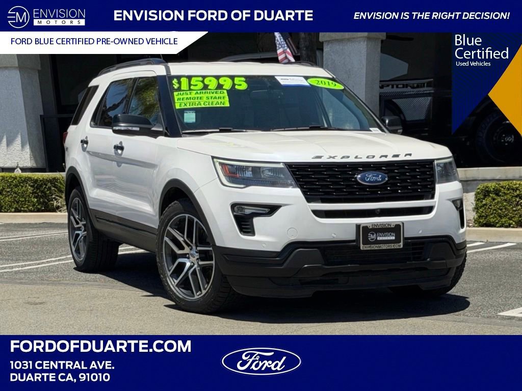 Certified 2019 Ford Explorer Sport w/ Equipment Group 401A