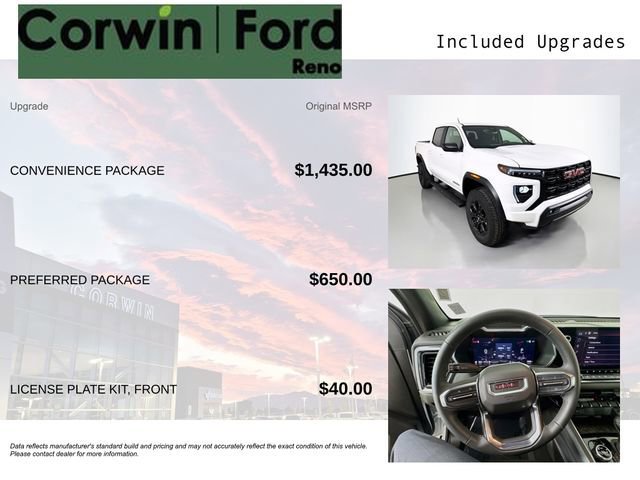 Used 2025 GMC Canyon Elevation w/ Convenience Package image 10