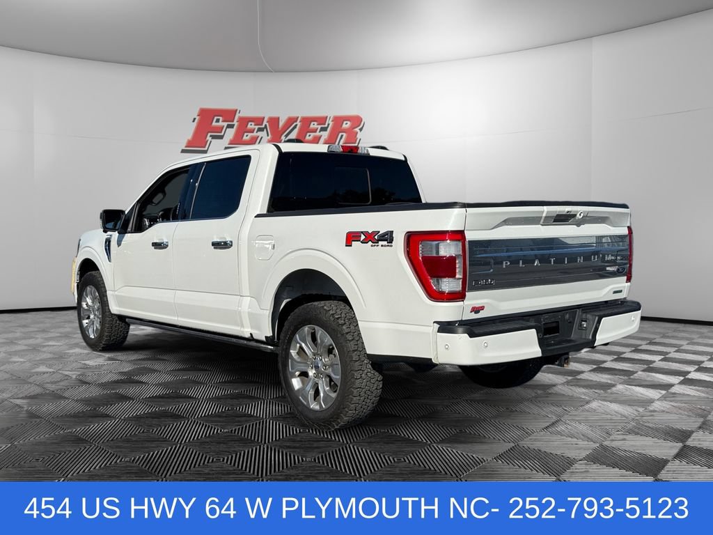 Certified 2022 Ford F150 Platinum w/ Equipment Group 701A High AWD/4WD image 3