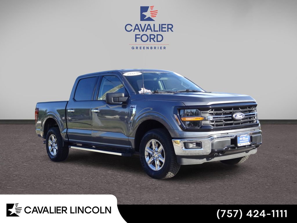Certified 2025 Ford F150 XLT w/ Equipment Group 301A Standard