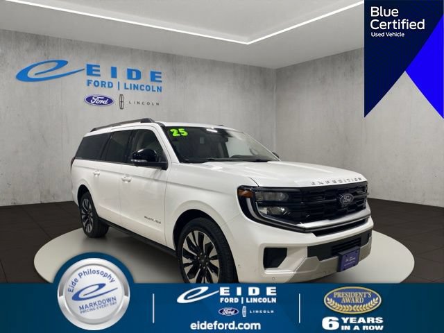 Certified 2025 Ford Expedition Max Platinum w/ Driver's Package