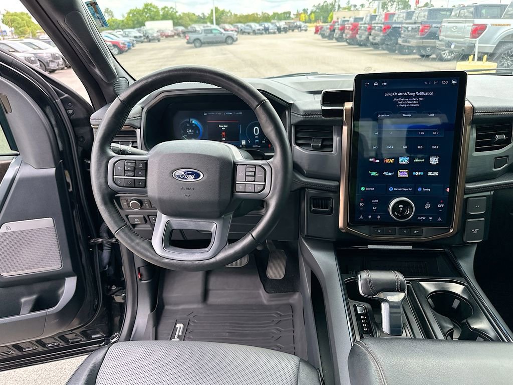 Certified 2023 Ford F150 Lightning Lariat w/ Max Trailer Tow Package AWD/4WD image 19