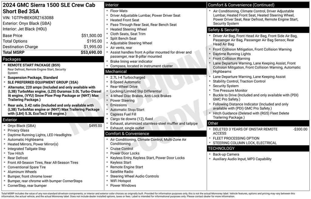 Used 2024 GMC Sierra 1500 SLE RWD video 3