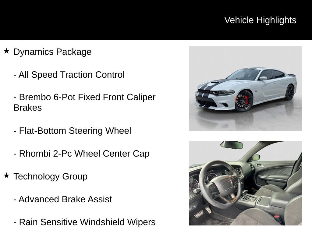 Used 2022 Dodge Charger Scat Pack w/ Dynamics Package RWD image 16