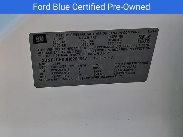 Used 2017 Chevrolet Equinox Premier w/ Enhanced Convenience Package AWD/4WD image 31
