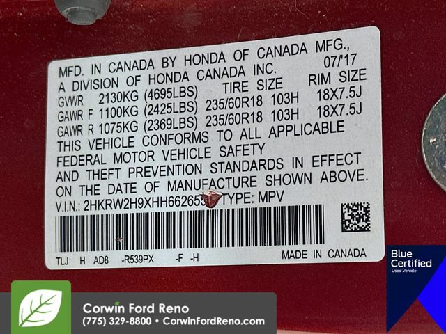 Used 2017 Honda CR-V Touring image 36