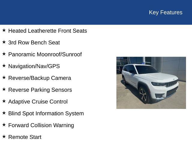 Used 2024 Jeep Grand Cherokee L Limited w/ Trailer Tow Package image 39