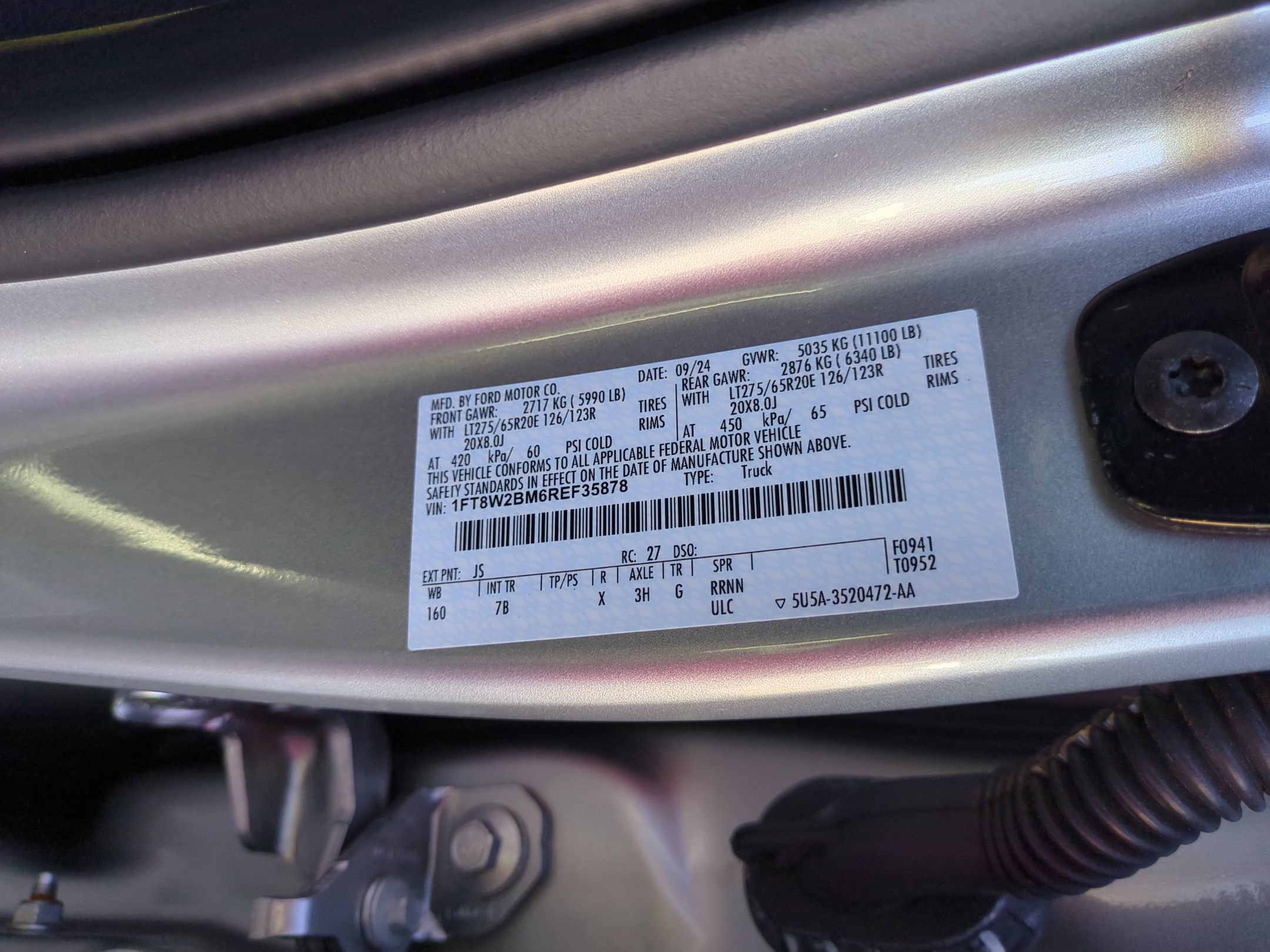 Certified 2024 Ford F250 4x4 Crew Cab Super Duty image 45