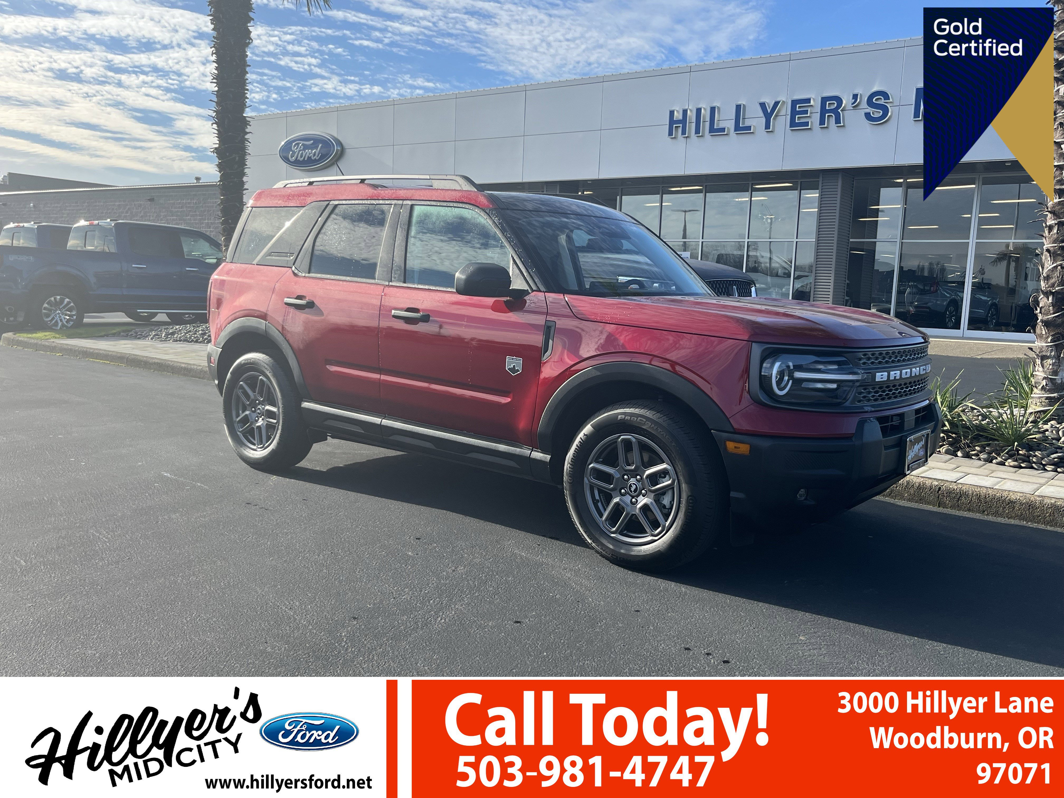 Certified 2025 Ford Bronco Sport Big Bend w/ Convenience Package image 1