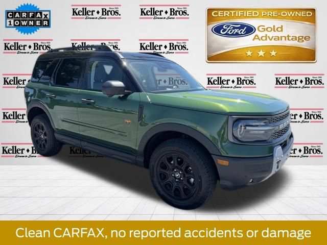 Certified 2025 Ford Bronco Sport Badlands w/ Badlands Tech Package AWD/4WD image 1