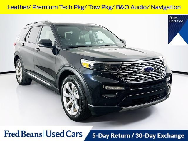 Certified 2020 Ford Explorer Platinum w/ Premium Technology Package