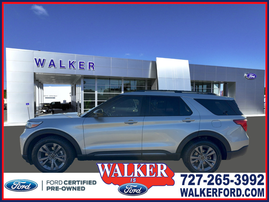 Certified 2022 Ford Explorer XLT w/ Equipment Group 202A image 1