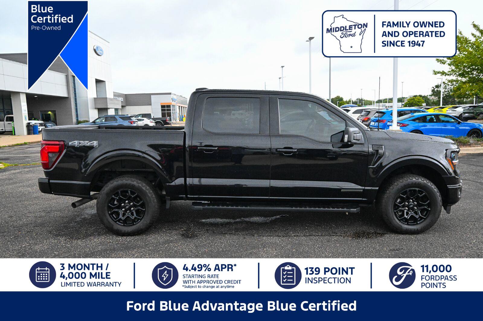 Certified 2024 Ford F150 XLT w/ Equipment Group 302A MID