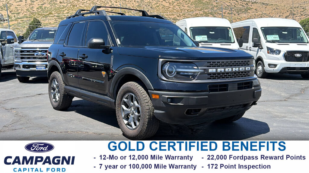 Certified 2023 Ford Bronco Sport Badlands w/ Premium Package