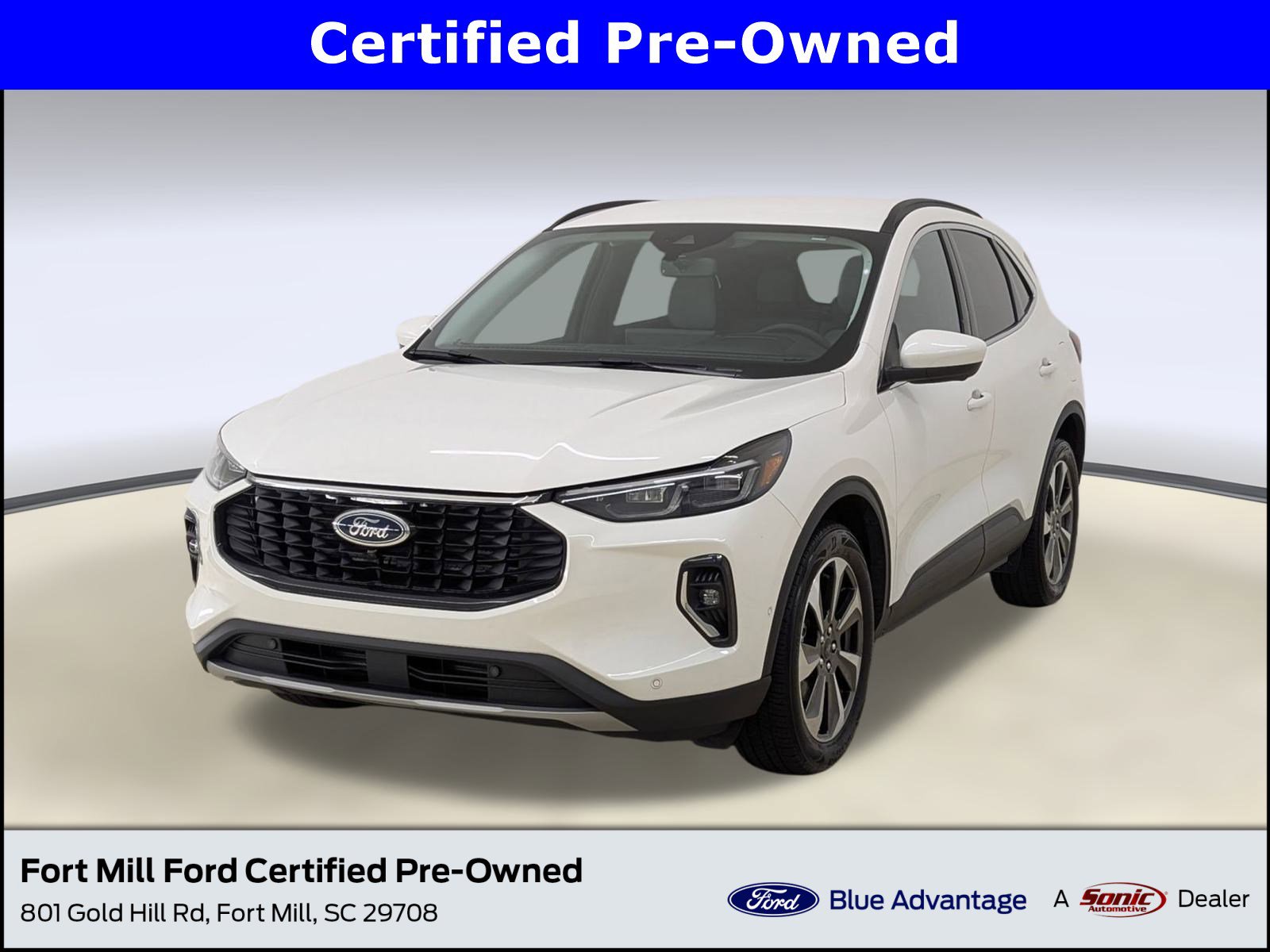 Certified 2023 Ford Escape Platinum w/ Premium Technology Package
